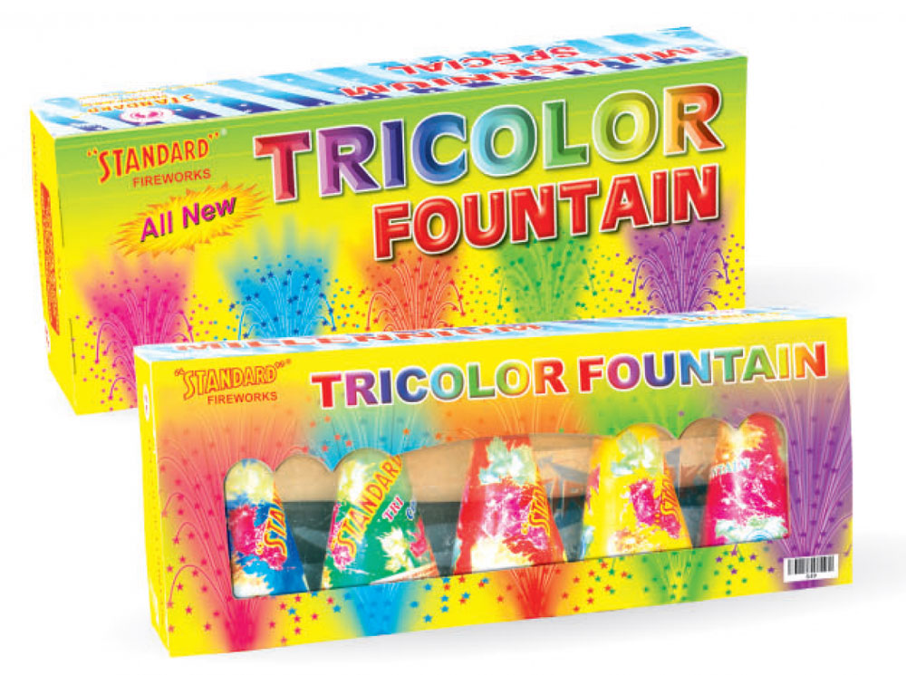 TRI Color Fountain Fireworks
